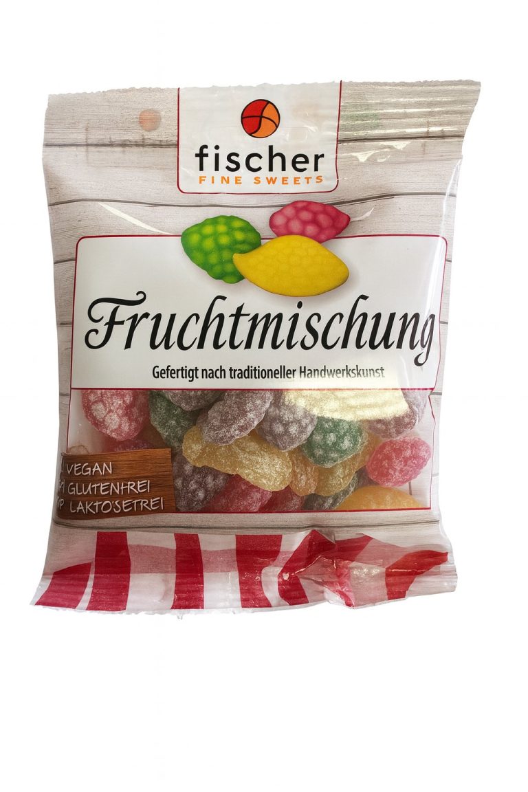 Fischer Fruchtmischung Bonbons im Beutel