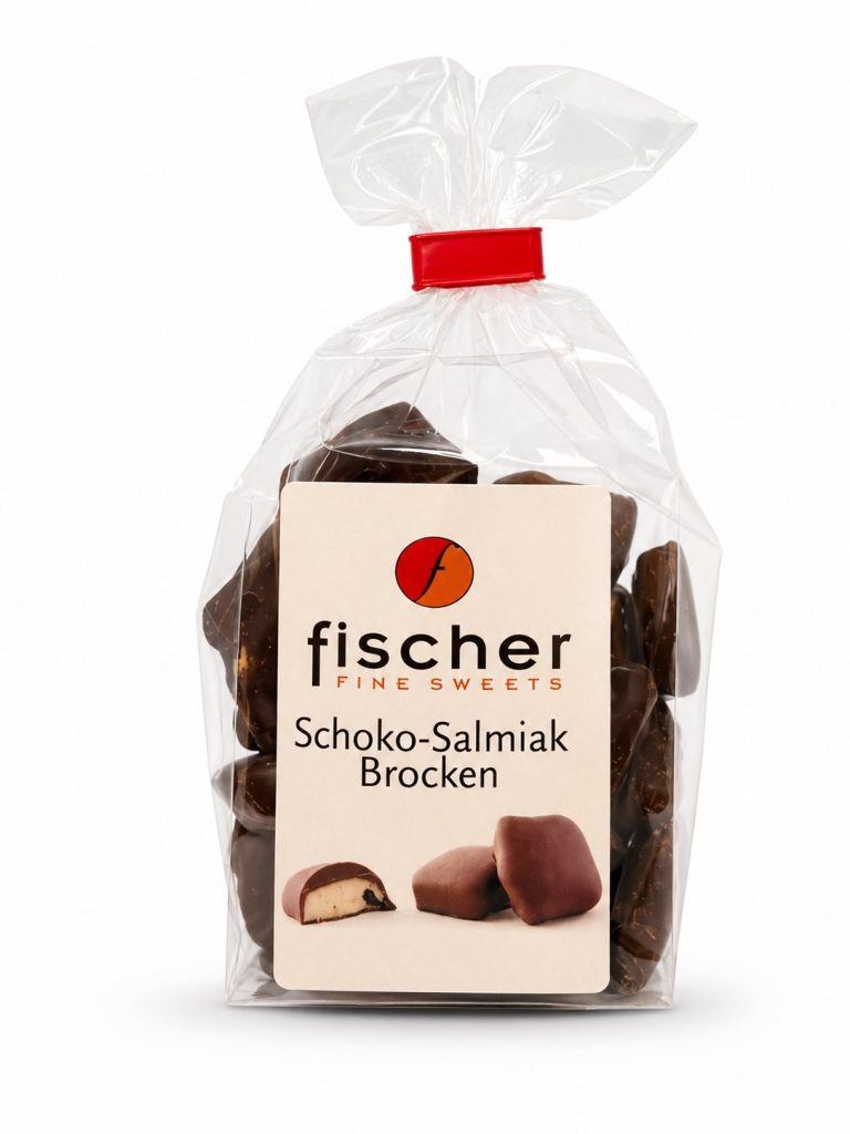 Fischer Schoko-Salmiak Brocken im Beutel
